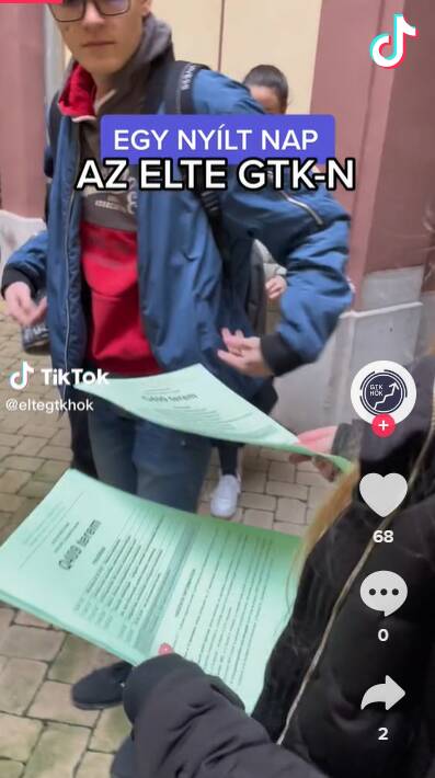 LAST MINUTE NYÍLT NAP AZ ELTE GTK-N