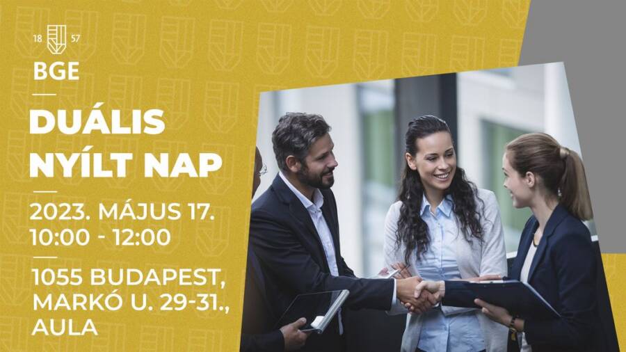 DUÁLIS NYÍLT NAP A BGE-N