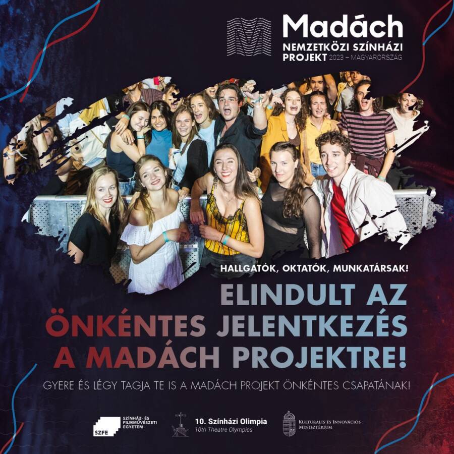 LEGYÉL ÖNKÉNTES A MADÁCHBAN!