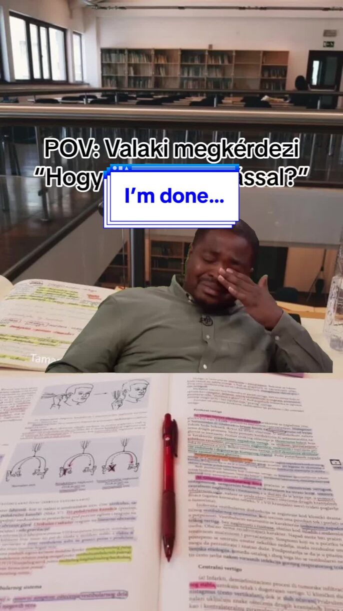 AMIKOR MEGKÉRDEZIK, HOGY HOGY ÁLLOK A TANULÁSSAL