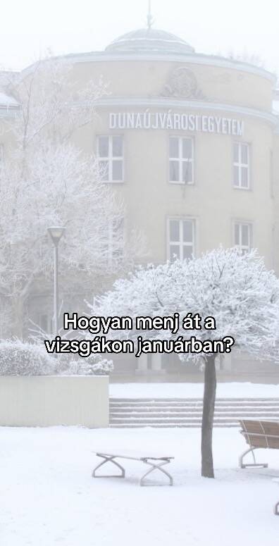 HOGYAN MENJ ÁT A VIZSGÁKON JANUÁRBAN?