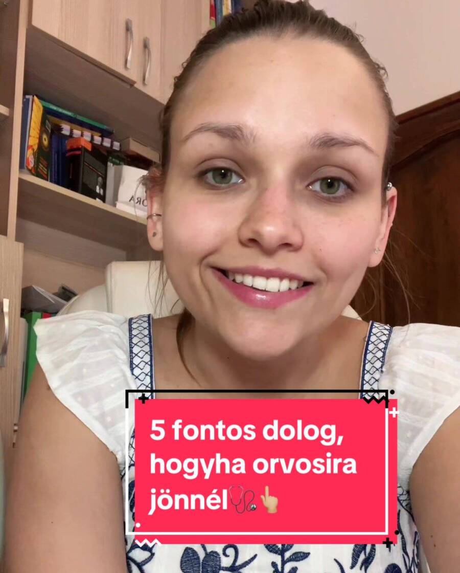 5 FONTOS DOLOG, HOGYHA ORVOSIRA MENNÉL