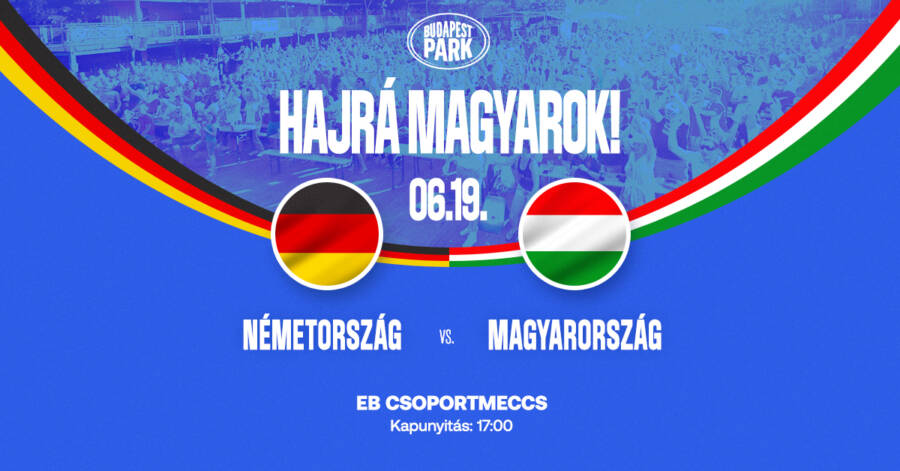 NÉZD AZ EB-T A BUDAPEST PARKBAN!