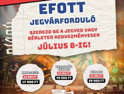  EFOTT JEGYÁRFORDULÓ